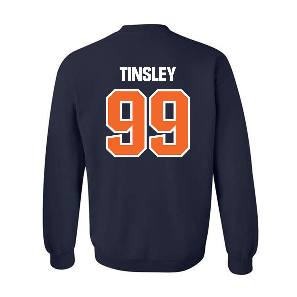 FPU - NCAA Baseball : Dustin Tinsley - Classic Shersey Crewneck Sweatshirt-1