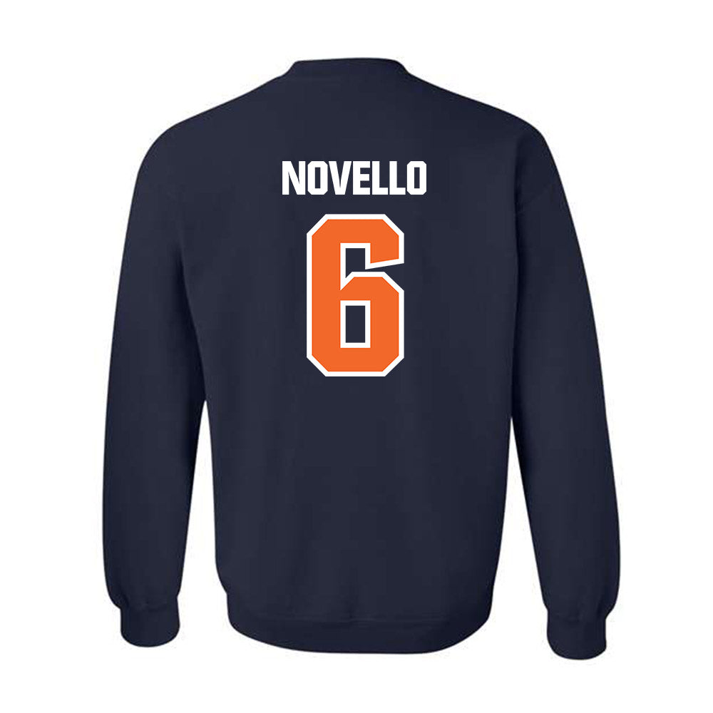 FPU - NCAA Men's Soccer : Bernardo Novello - Classic Shersey Crewneck Sweatshirt-1