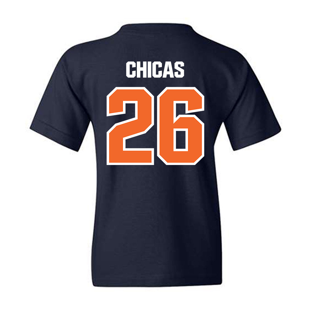 FPU - NCAA Men's Soccer : Danly Chicas - Classic Shersey Youth T-Shirt-1