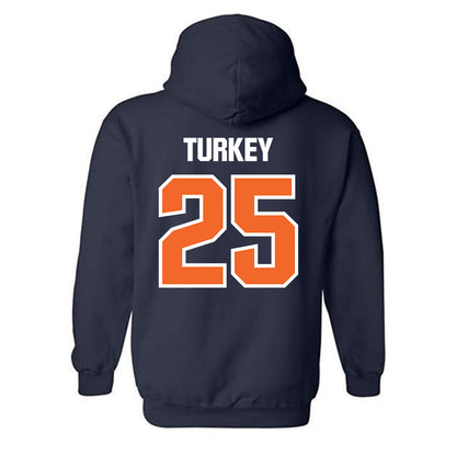 FPU - NCAA Baseball : Jake Turkey - Classic Shersey Hooded Sweatshirt-1