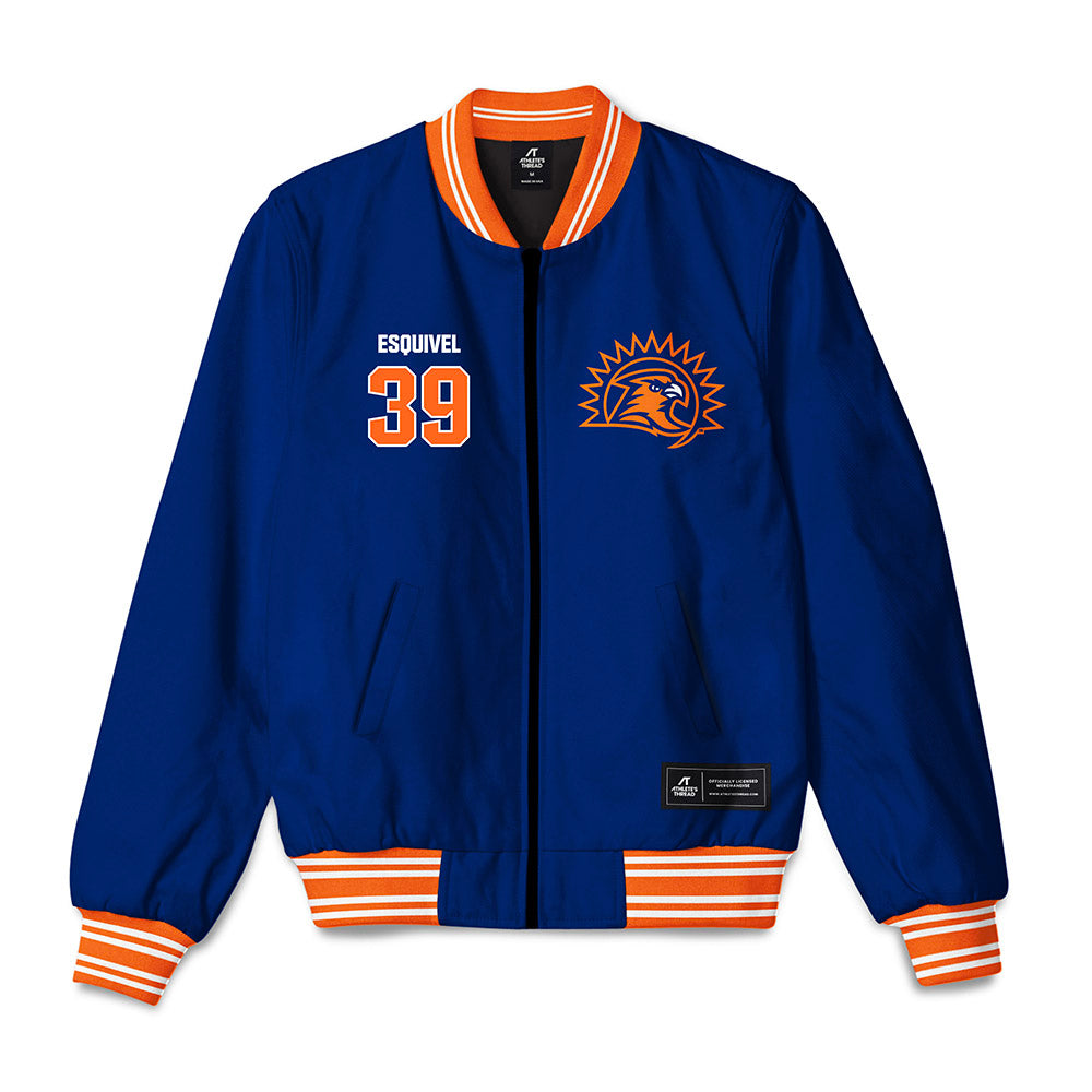 FPU - NCAA Baseball : Isaac Esquivel - Bomber Jacket-0