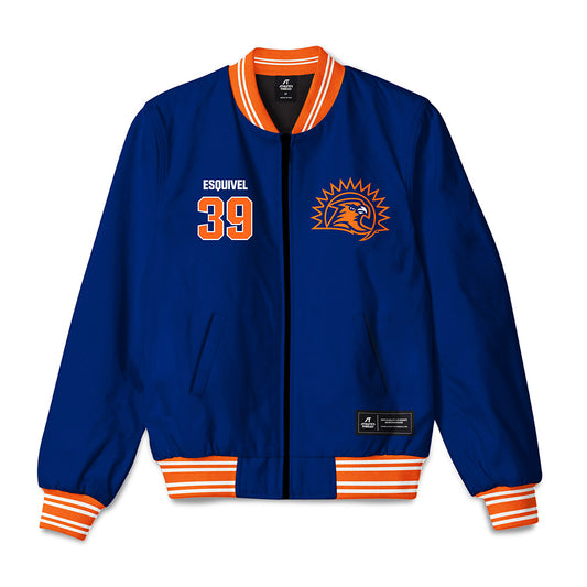 FPU - NCAA Baseball : Isaac Esquivel - Bomber Jacket-0