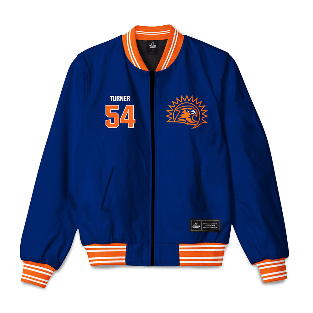 FPU - NCAA Baseball : Kelan Turner - Bomber Jacket-0