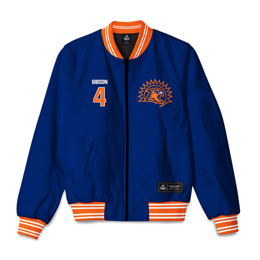 FPU - NCAA Men's Basketball : Brandon Gibson - Bomber Jacket-0