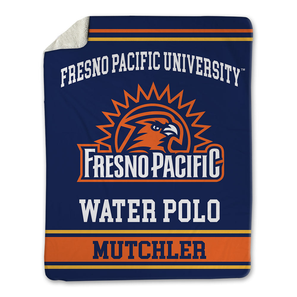 FPU - NCAA Men's Water Polo : Jonah Mutchler - Blanket-0