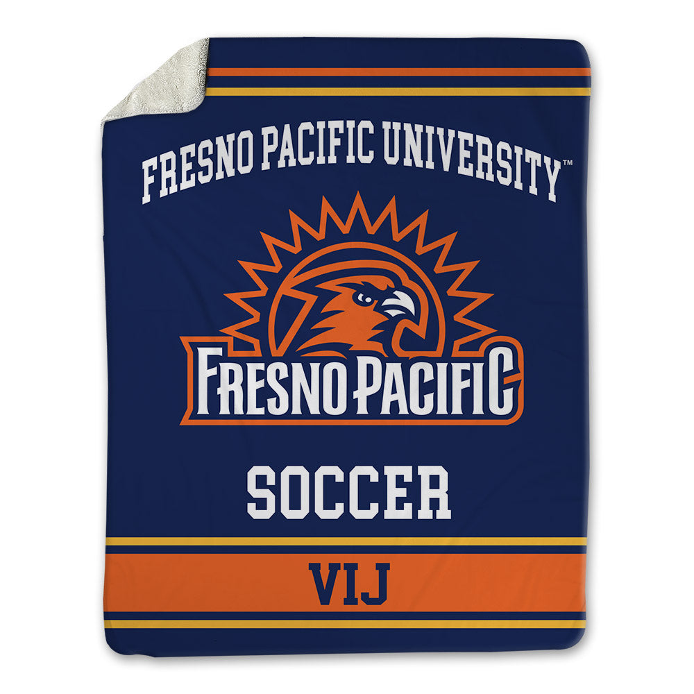FPU - NCAA Men's Soccer : Yash Vij - Blanket-0