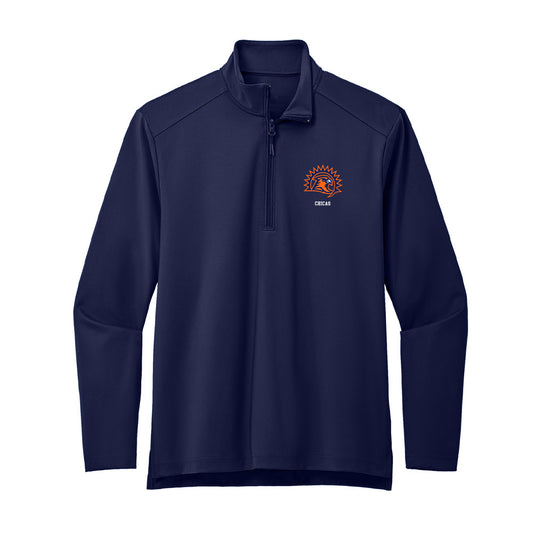 FPU - NCAA Men's Soccer : Danly Chicas - Premium Quarter Zip Jacket-0