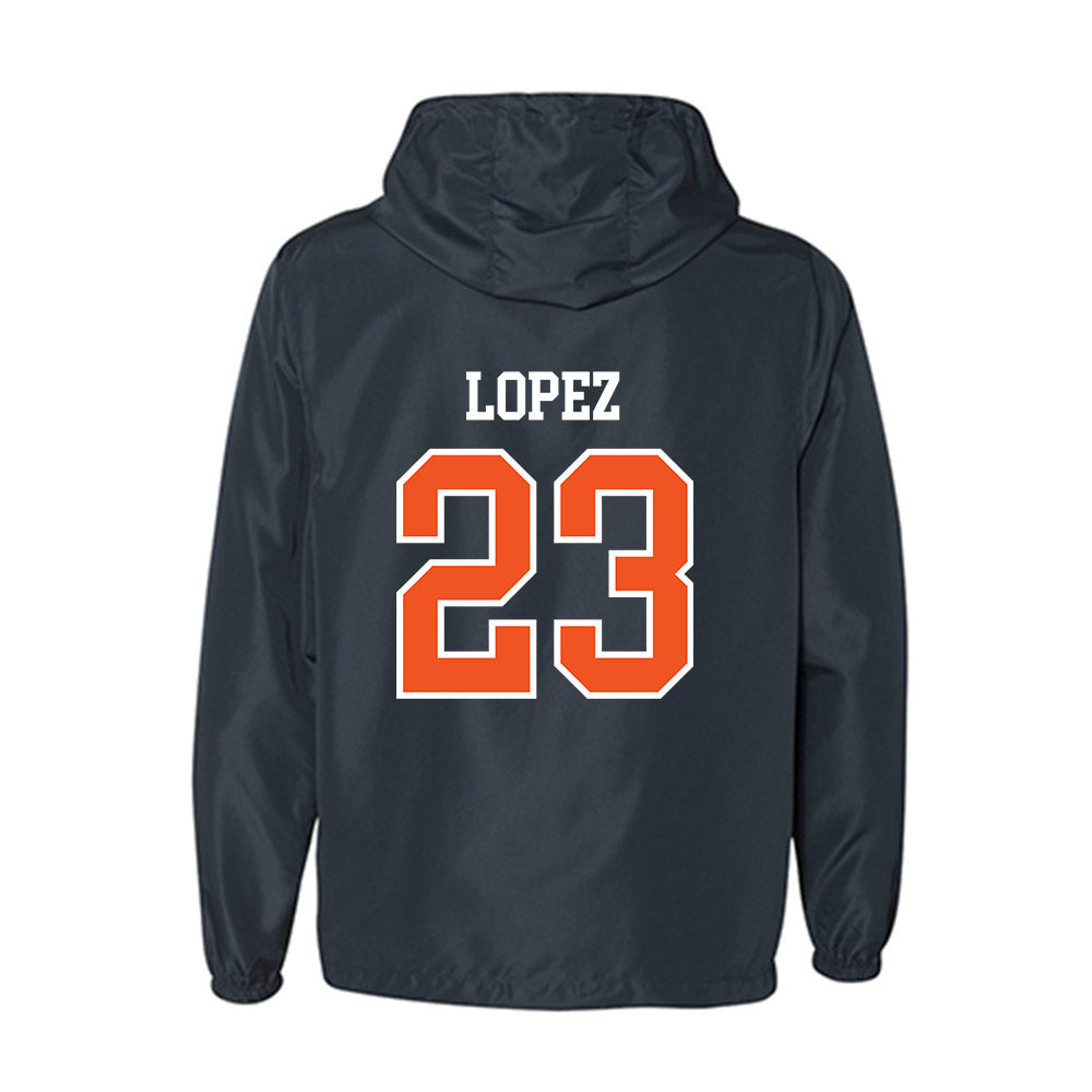 FPU - NCAA Baseball : Alex Lopez - Classic Shersey Windbreaker-1