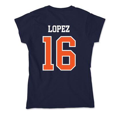 FPU - NCAA Men's Soccer : Brandon Lopez - Classic Shersey Soft Style Women’s T-Shirt-1