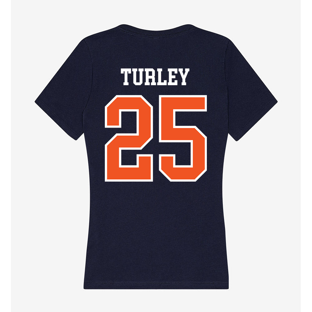 FPU - NCAA Baseball : Jake Turley - Classic Shersey Women's V-Neck T-Shirt-1