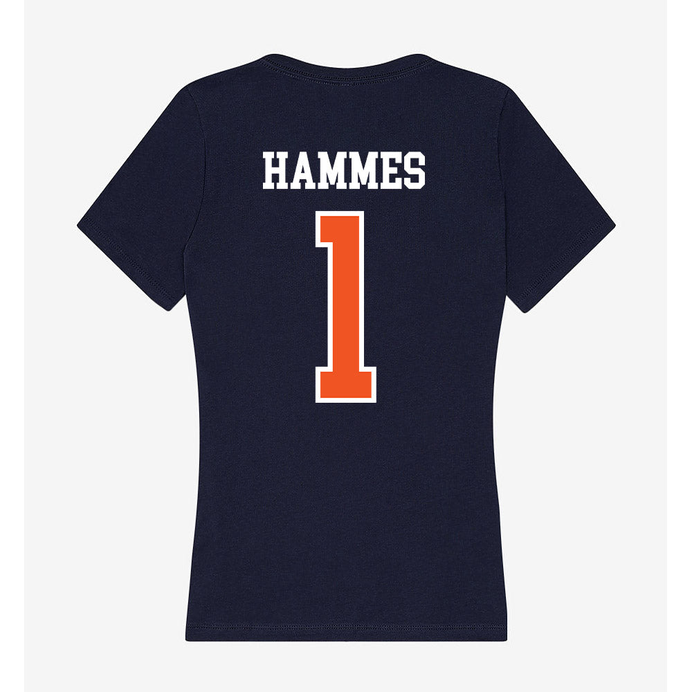 FPU - NCAA Men's Water Polo : Chase Hammes - Classic Shersey Women's V-Neck T-Shirt-1