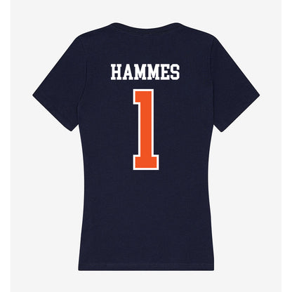 FPU - NCAA Men's Water Polo : Chase Hammes - Classic Shersey Women's V-Neck T-Shirt-1