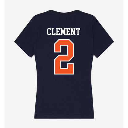 FPU - NCAA Baseball : Chris Clement - Classic Shersey Women's V-Neck T-Shirt-1