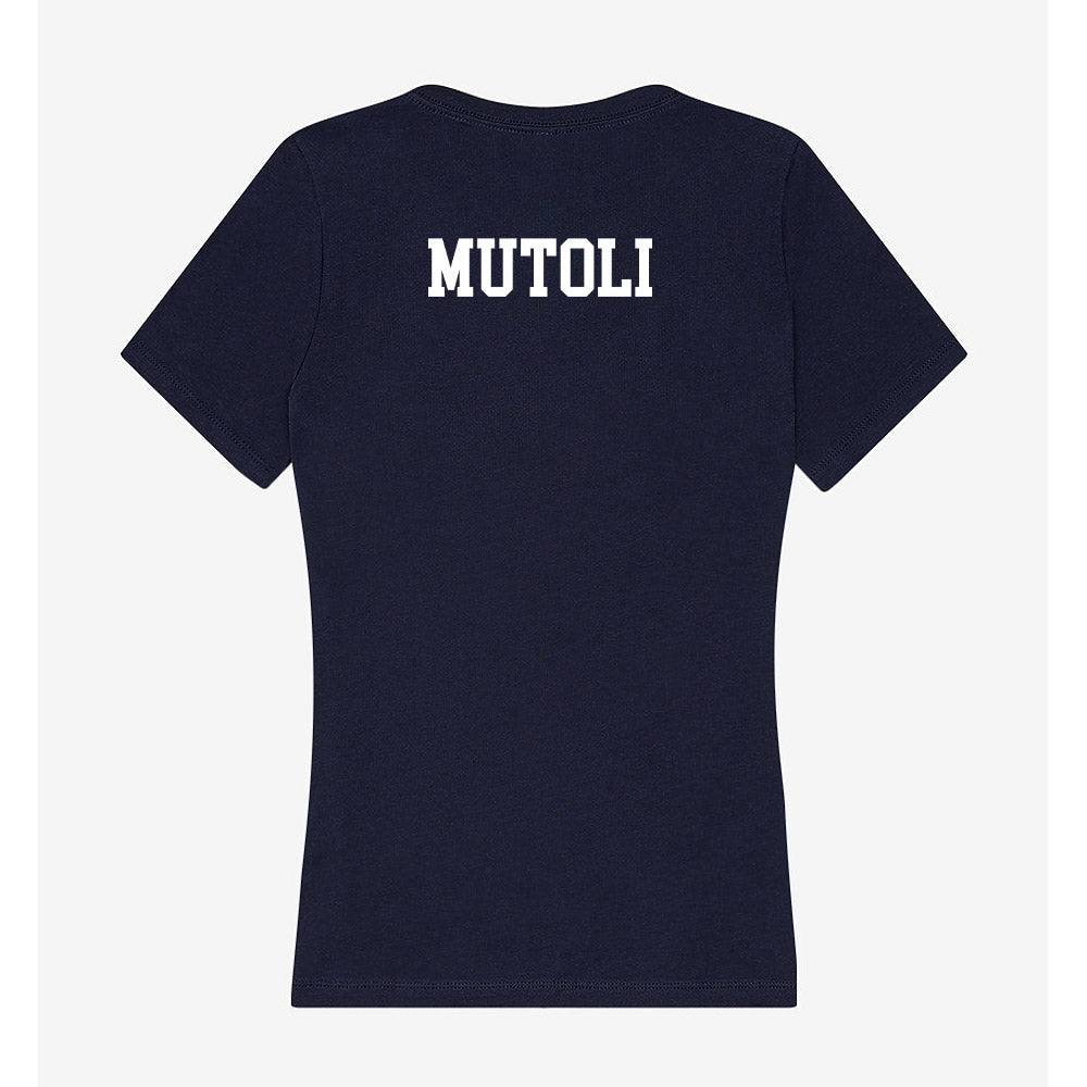 FPU - NCAA Women's Swimming & Diving : Kaylin Mutoli - Classic Shersey Women's V-Neck T-Shirt-1
