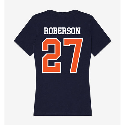 FPU - NCAA Women's Soccer : Bailey Roberson - Classic Shersey Women's V-Neck T-Shirt-1