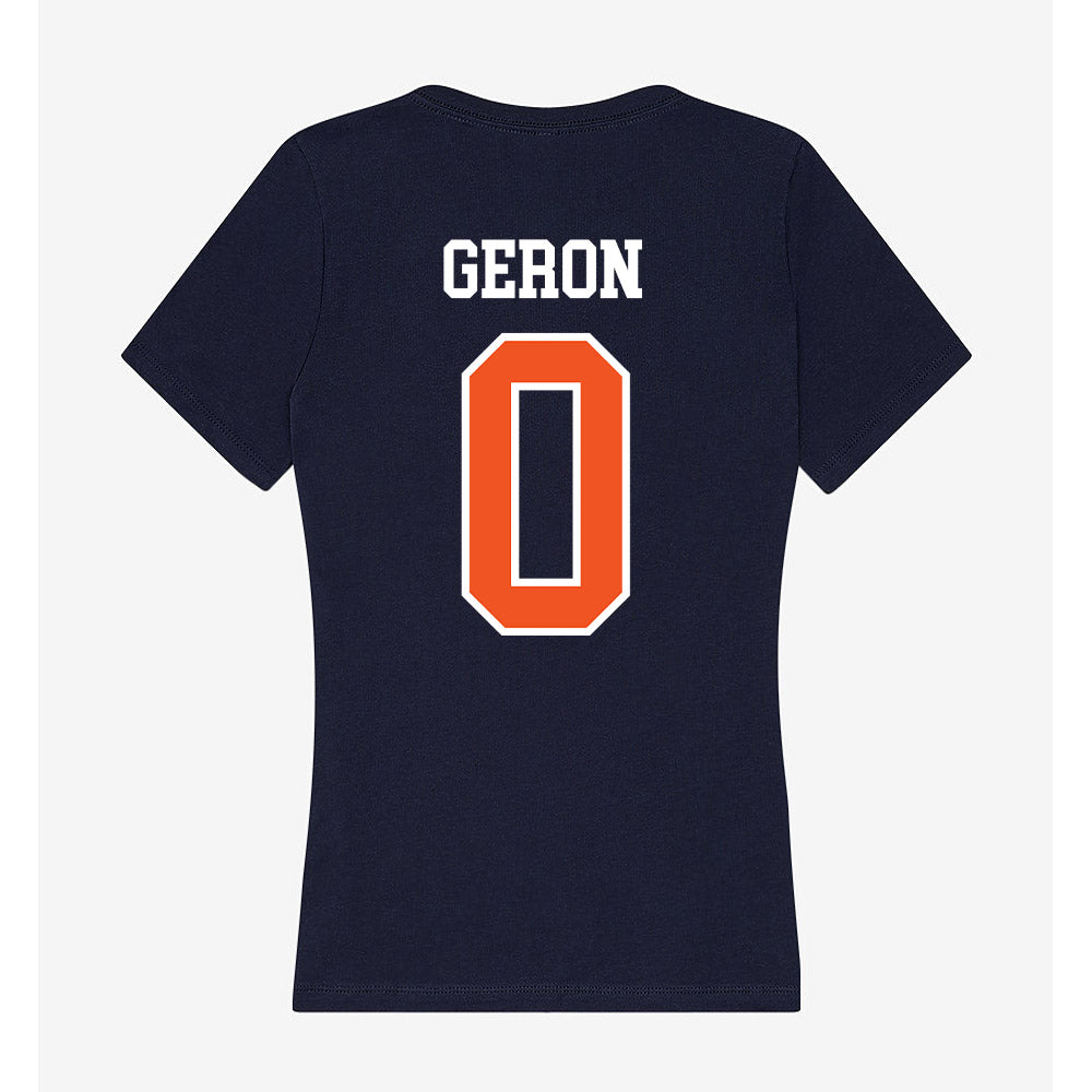 FPU - NCAA Men's Basketball : Jaden Geron - Classic Shersey Women's V-Neck T-Shirt-1