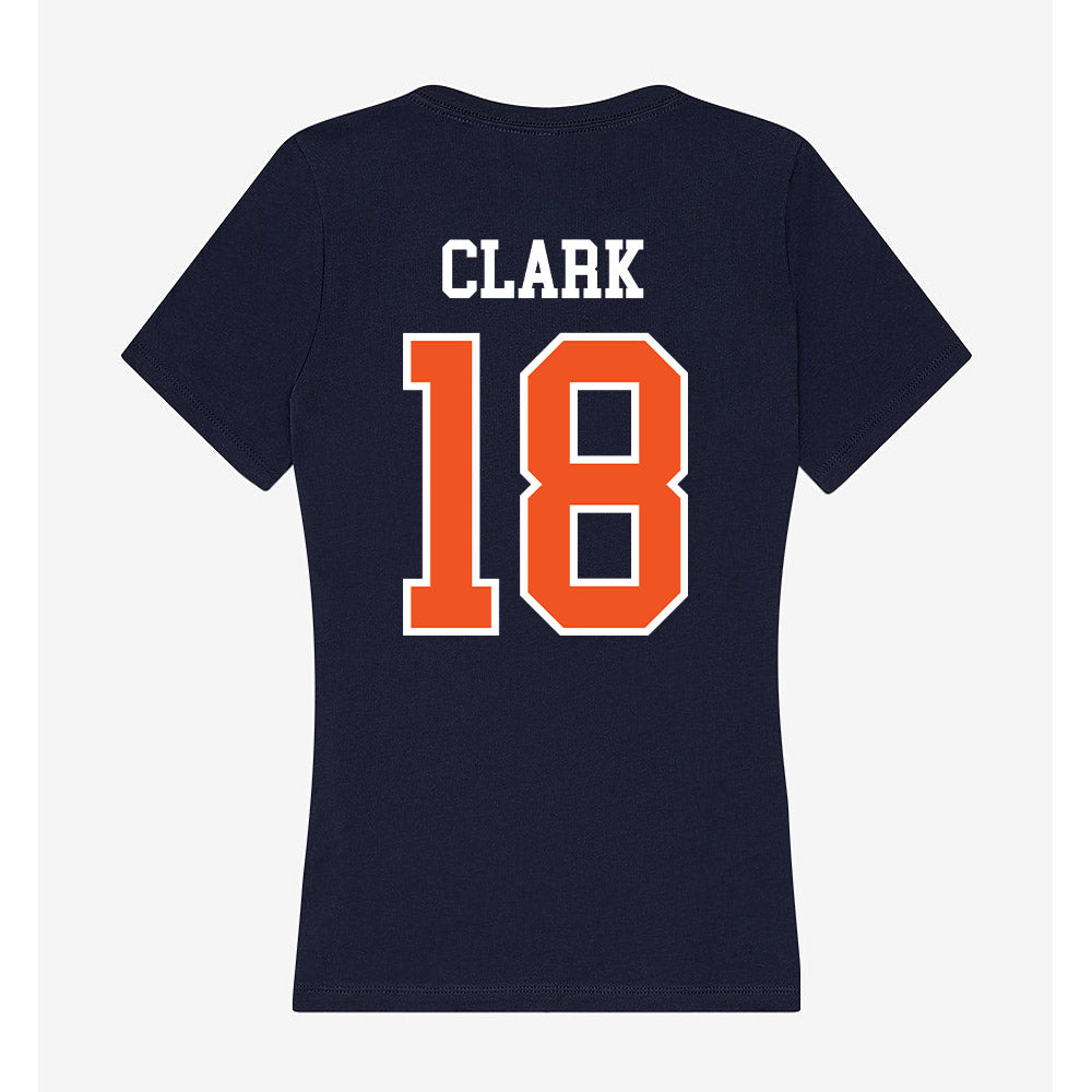FPU - NCAA Men's Water Polo : Christian Clark - Classic Shersey Women's V-Neck T-Shirt-1