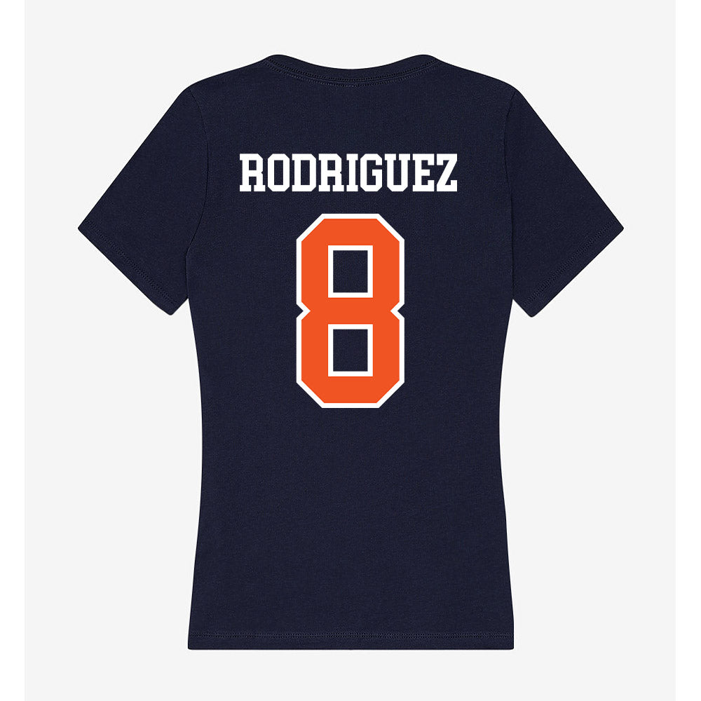 FPU - NCAA Baseball : Ruben Rodriguez - Classic Shersey Women's V-Neck T-Shirt-1