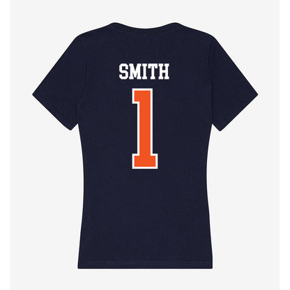 FPU - NCAA Baseball : Tejean Smith - Classic Shersey Women's V-Neck T-Shirt-1