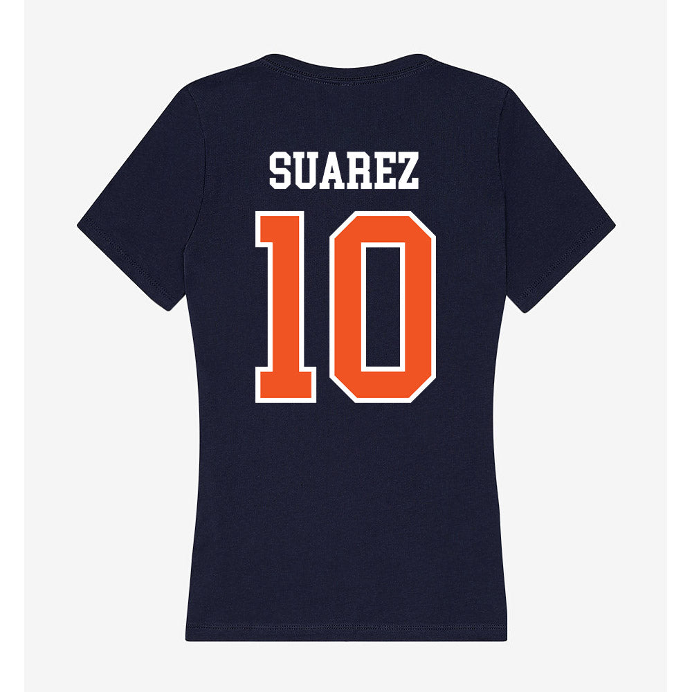 FPU - NCAA Women's Soccer : Celeste Suarez - Classic Shersey Women's V-Neck T-Shirt-1