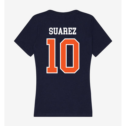 FPU - NCAA Women's Soccer : Celeste Suarez - Classic Shersey Women's V-Neck T-Shirt-1