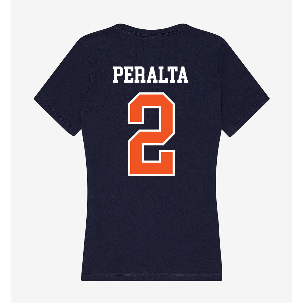 FPU - NCAA Men's Basketball : Isaac Peralta - Classic Shersey Women's V-Neck T-Shirt-1
