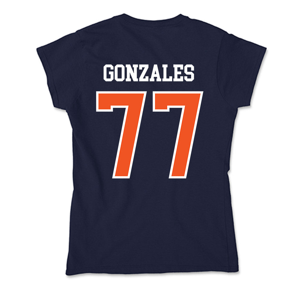 FPU - NCAA Baseball : Tyler Gonzales - Classic Shersey Soft Style Women’s T-Shirt-1