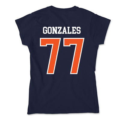 FPU - NCAA Baseball : Tyler Gonzales - Classic Shersey Soft Style Women’s T-Shirt-1