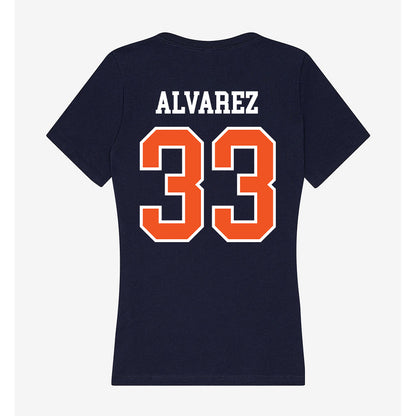 FPU - NCAA Women's Soccer : Emily Alvarez - Classic Shersey Women's V-Neck T-Shirt-1