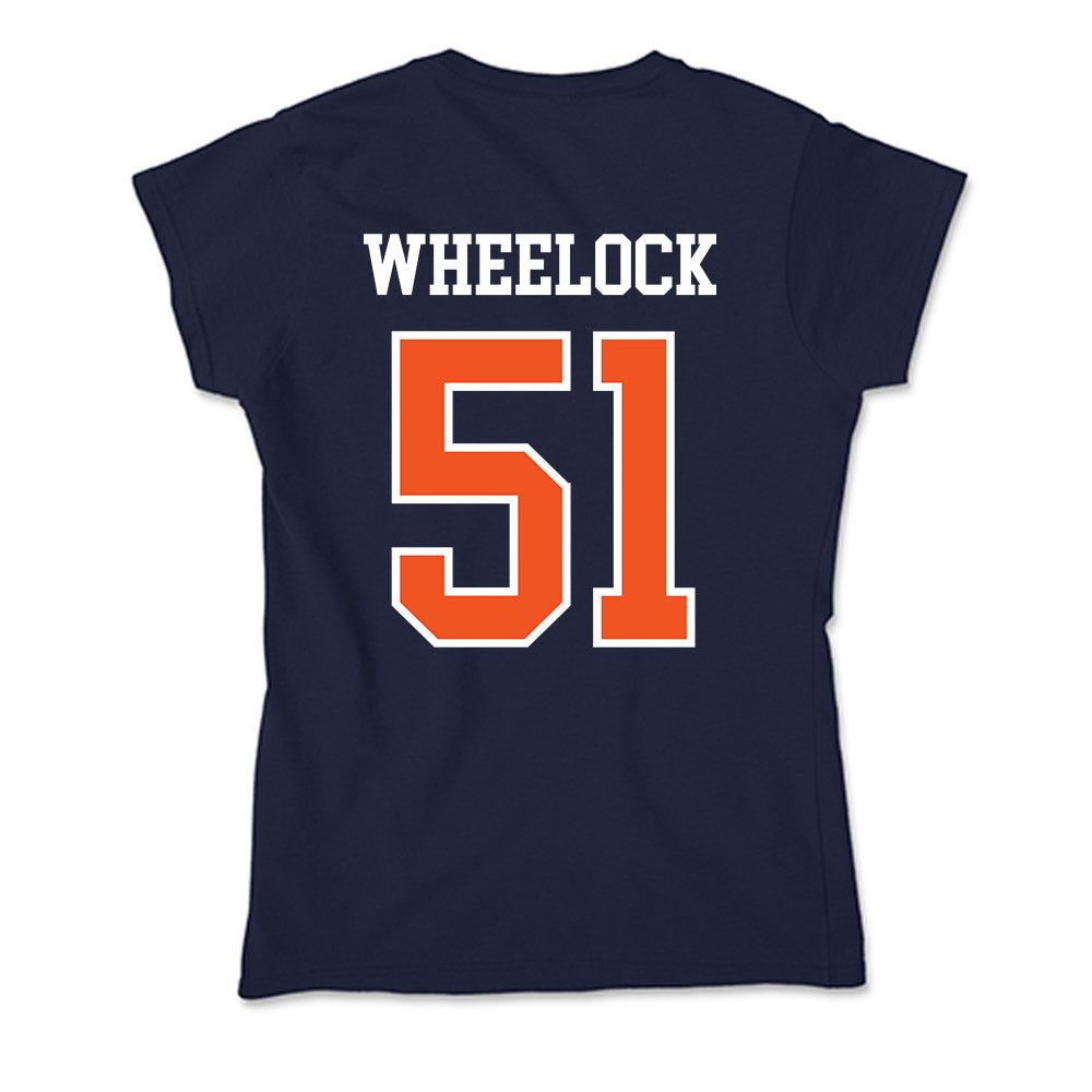 FPU - NCAA Baseball : Titus Wheelock - Classic Shersey Soft Style Women’s T-Shirt-1