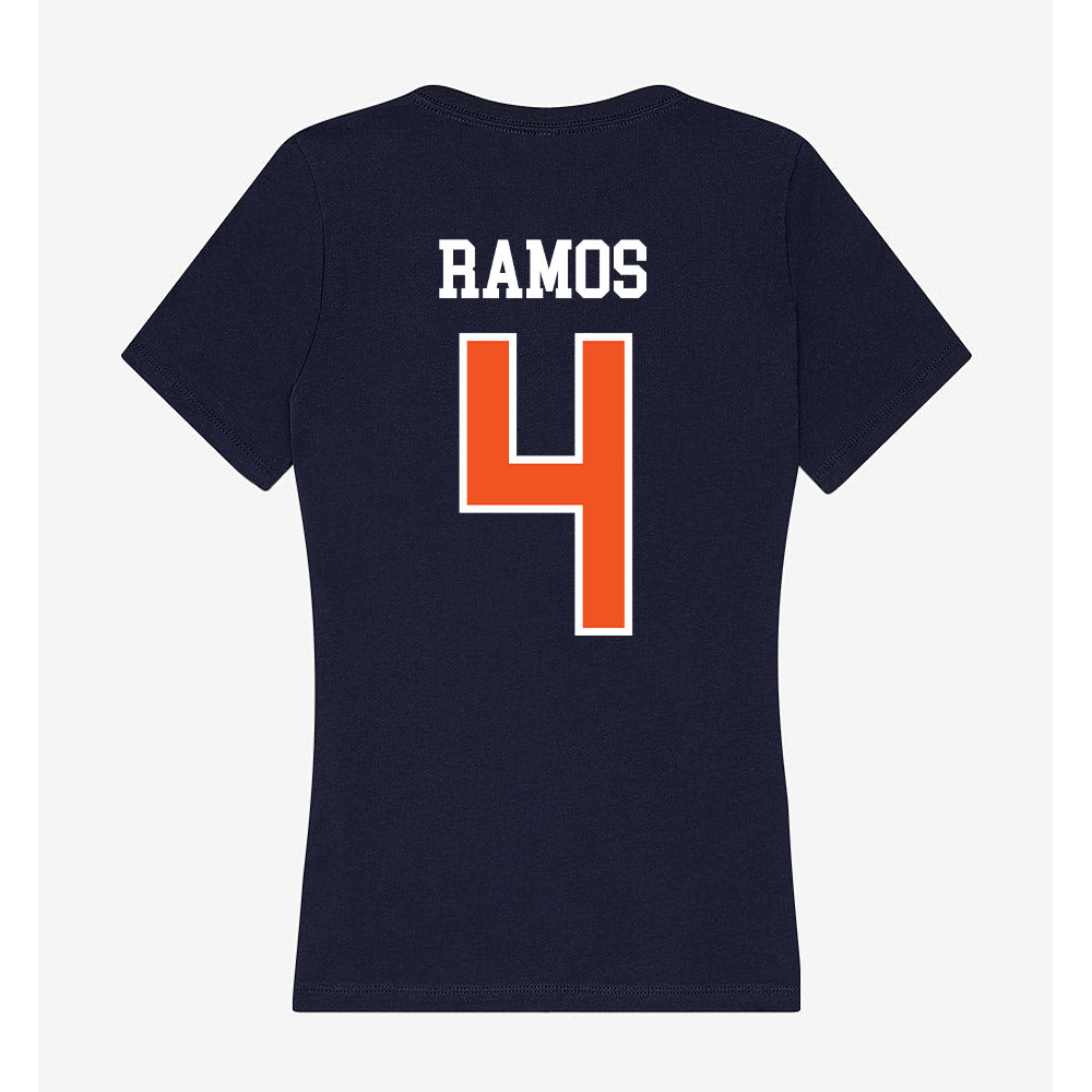 FPU - NCAA Men's Water Polo : Samuel Ramos - Classic Shersey Women's V-Neck T-Shirt-1