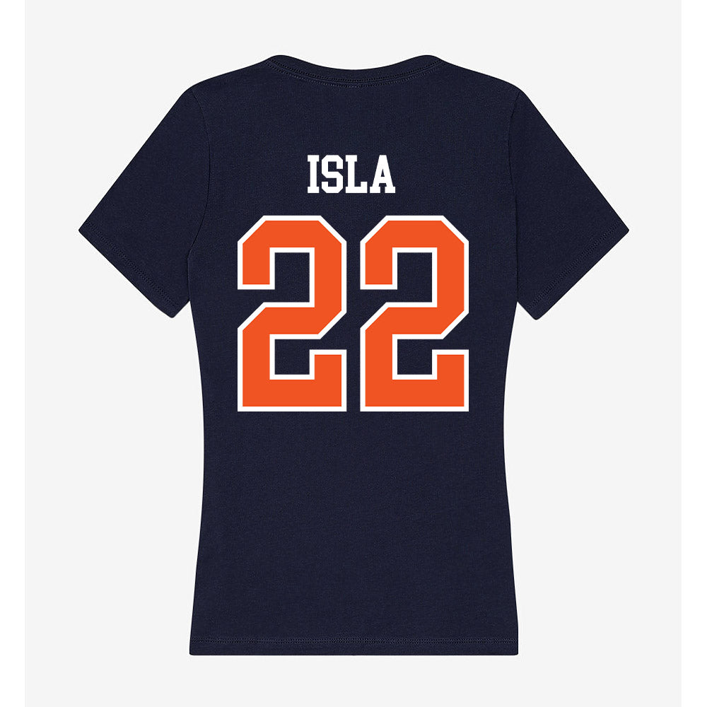 FPU - NCAA Baseball : Jordan Isla - Classic Shersey Women's V-Neck T-Shirt-1