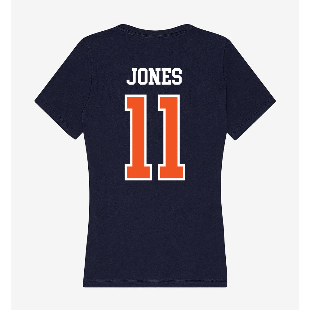 FPU - NCAA Men's Basketball : Loukas Jones - Classic Shersey Women's V-Neck T-Shirt-1