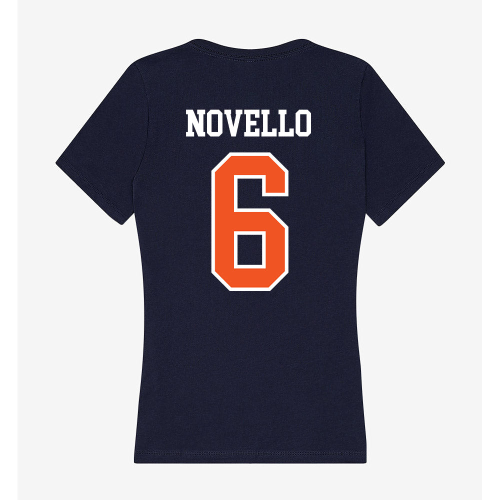 FPU - NCAA Men's Soccer : Bernardo Novello - Classic Shersey Women's V-Neck T-Shirt-1