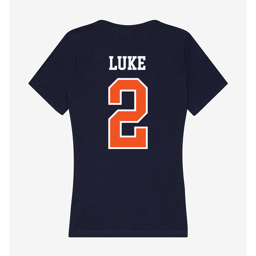 FPU - NCAA Football : Rayshon Luke - Classic Shersey Women's V-Neck T-Shirt-1