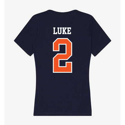 FPU - NCAA Football : Rayshon Luke - Classic Shersey Women's V-Neck T-Shirt-1