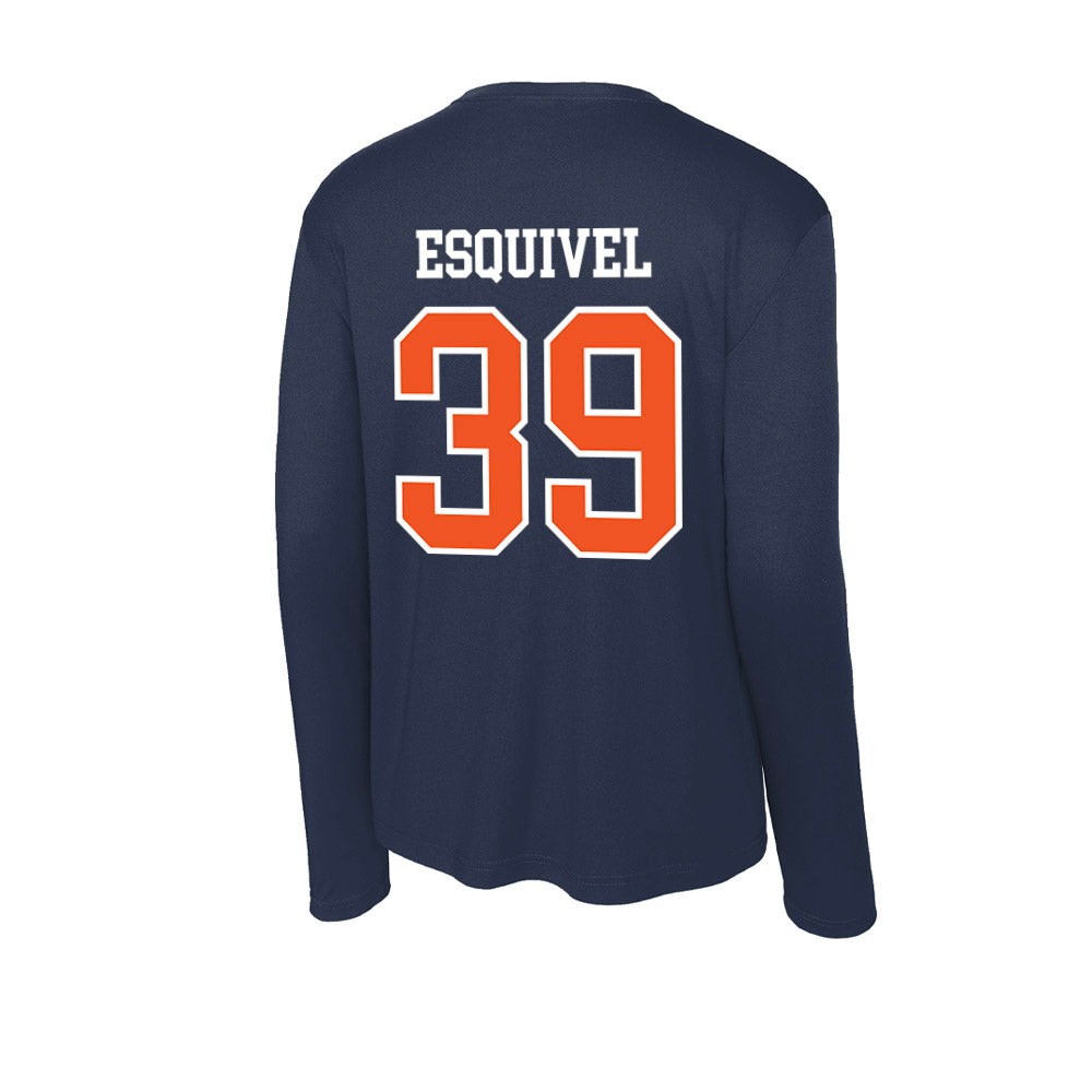 FPU - NCAA Baseball : Isaac Esquivel - Classic Shersey Activewear Long Sleeve T-Shirt-1