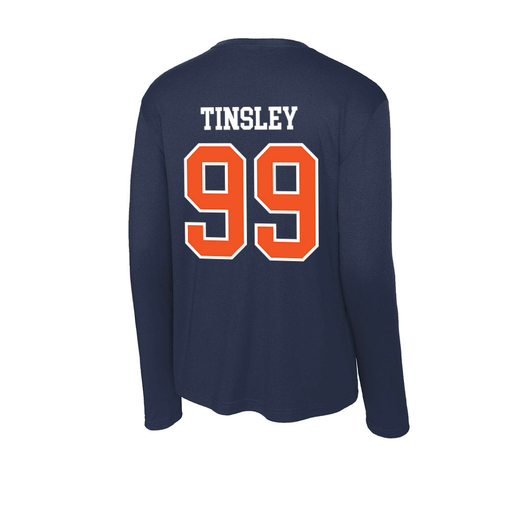 FPU - NCAA Baseball : Dustin Tinsley - Classic Shersey Activewear Long Sleeve T-Shirt-1