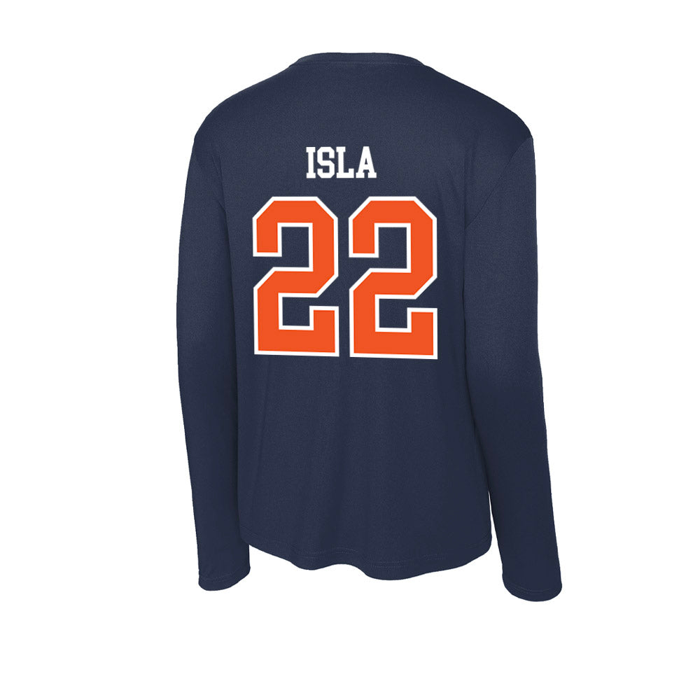 FPU - NCAA Baseball : Jordan Isla - Classic Shersey Activewear Long Sleeve T-Shirt-1