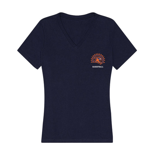 FPU - NCAA Men's Basketball : Aden Plyman - Classic Shersey Women's V-Neck T-Shirt-0