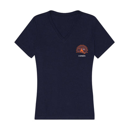 FPU - Esports : Chris Carlson - Classic Shersey Women's V-Neck T-Shirt-0