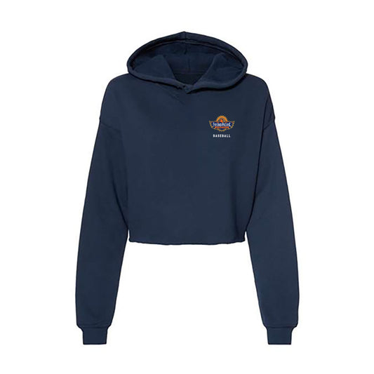 FPU - NCAA Baseball : Dustin Tinsley - Classic Shersey Women's Crop Fleece Hoodie-0