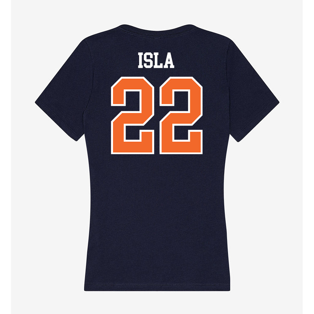 FPU - NCAA Baseball : Jordan Isla - Classic Shersey Women's V-Neck T-Shirt-1