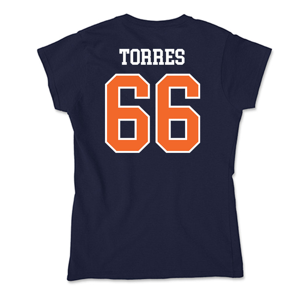 FPU - NCAA Baseball : Rogelio Torres - Classic Shersey Soft Style Women’s T-Shirt-1