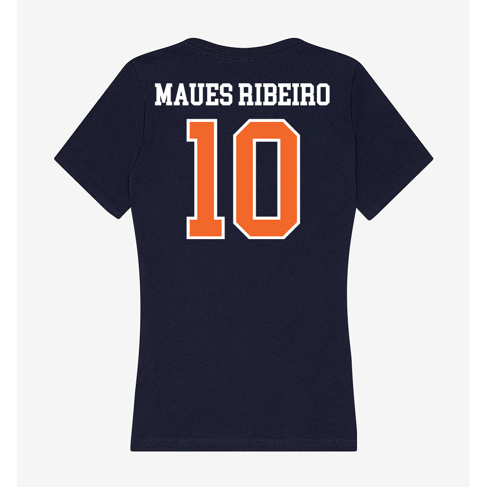 FPU - NCAA Men's Soccer : Lucas Maues Ribeiro - Classic Shersey Women's V-Neck T-Shirt-1