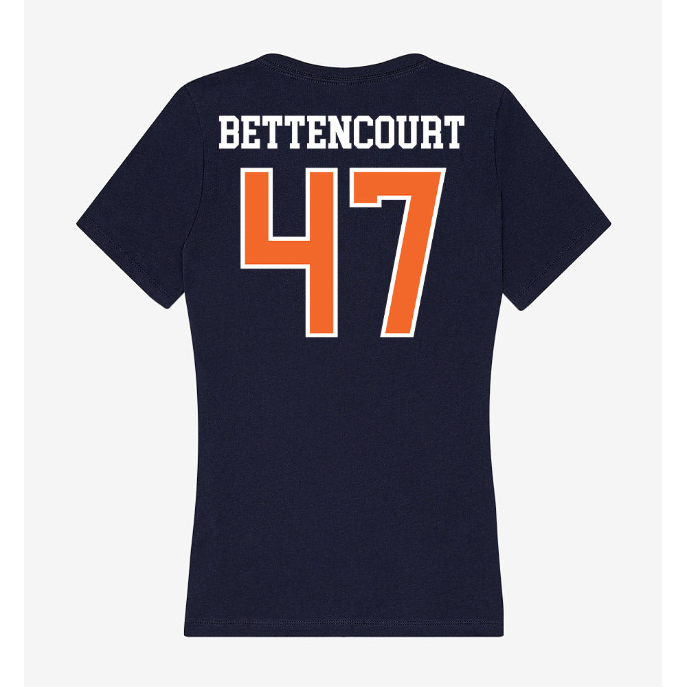 FPU - NCAA Baseball : Matt Bettencourt - Classic Shersey Women's V-Neck T-Shirt-1
