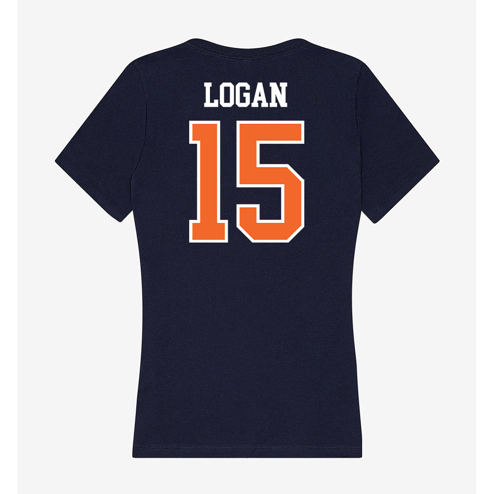 FPU - NCAA Women's Volleyball : Ashley Logan - Classic Shersey Women's V-Neck T-Shirt-1