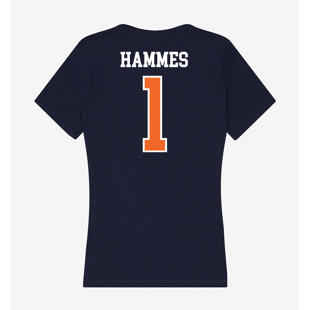 FPU - NCAA Men's Water Polo : Chase Hammes - Classic Shersey Women's V-Neck T-Shirt-1