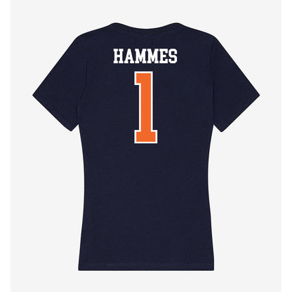 FPU - NCAA Men's Water Polo : Chase Hammes - Classic Shersey Women's V-Neck T-Shirt-1
