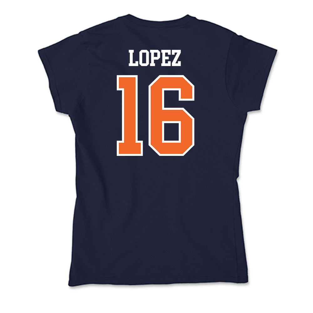 FPU - NCAA Men's Soccer : Brandon Lopez - Classic Shersey Soft Style Women’s T-Shirt-1